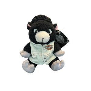 Vintage 1999 Harley Davidson "Stroker" The Black Sheep Bean Bag Plush SHIPS FREE